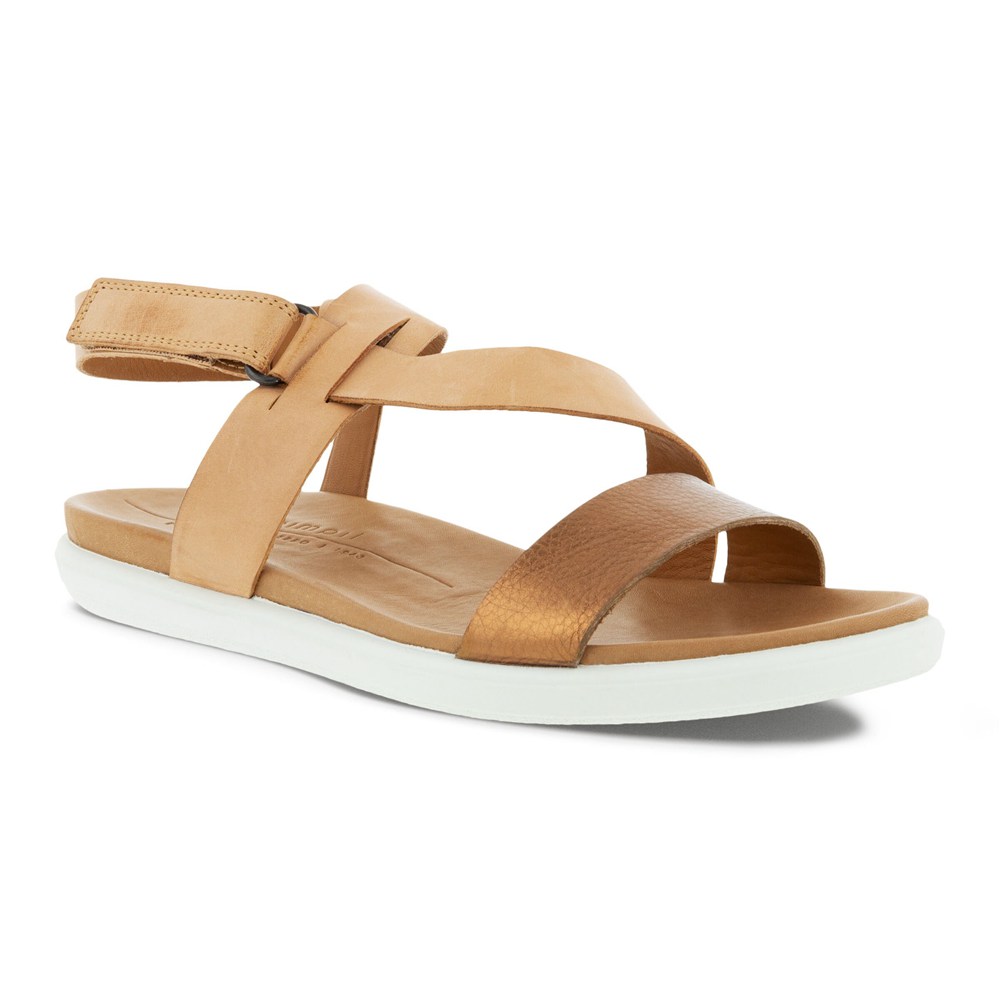 Sandalias Mujer - ECCO Simpil Flat - Kaki - SYZ321409